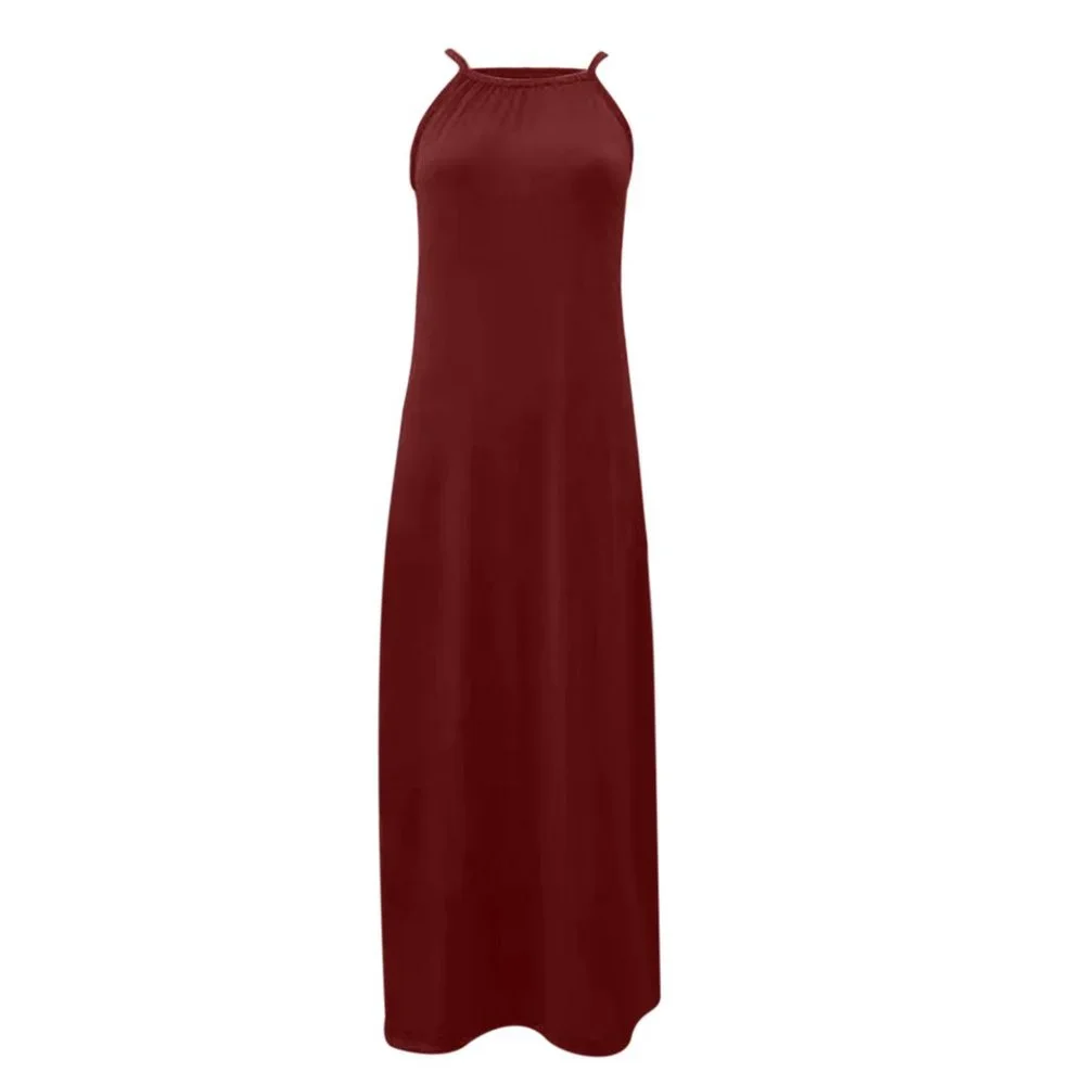 Ruby Red Sack Dress - Picture 4 of 7